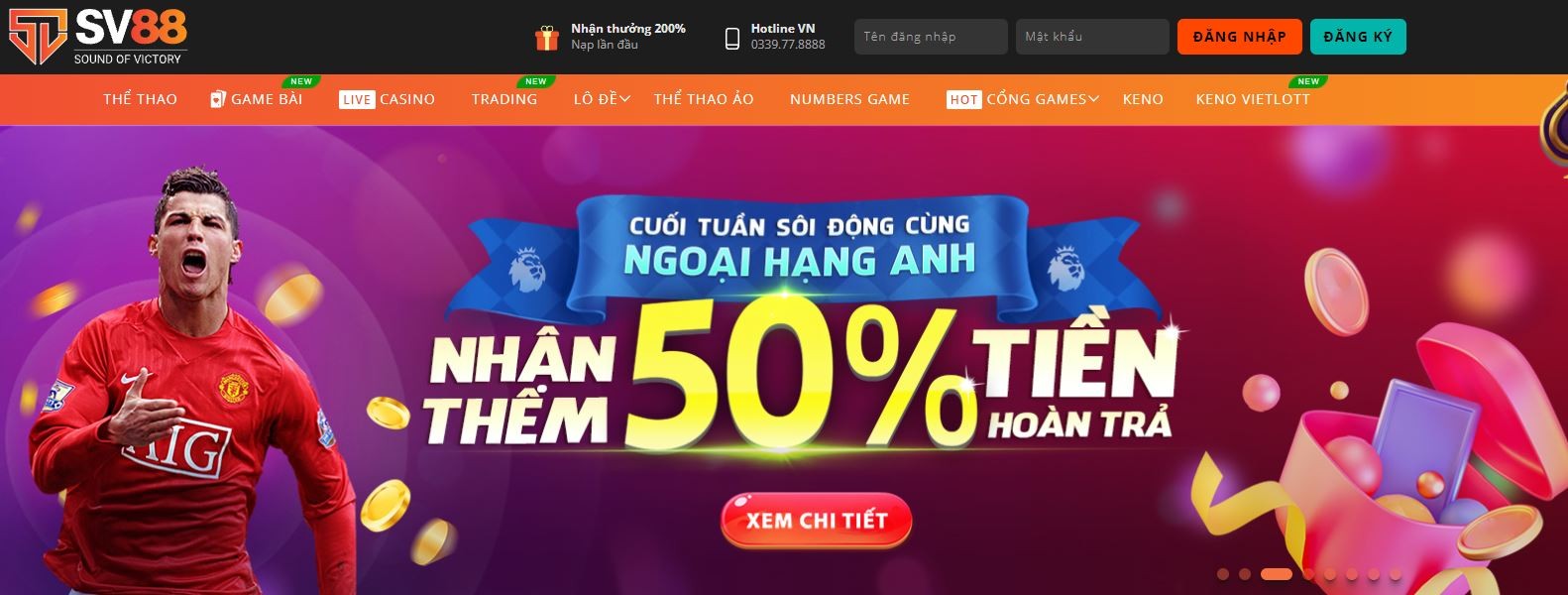 Đôi nét về sòng bạc Sv88