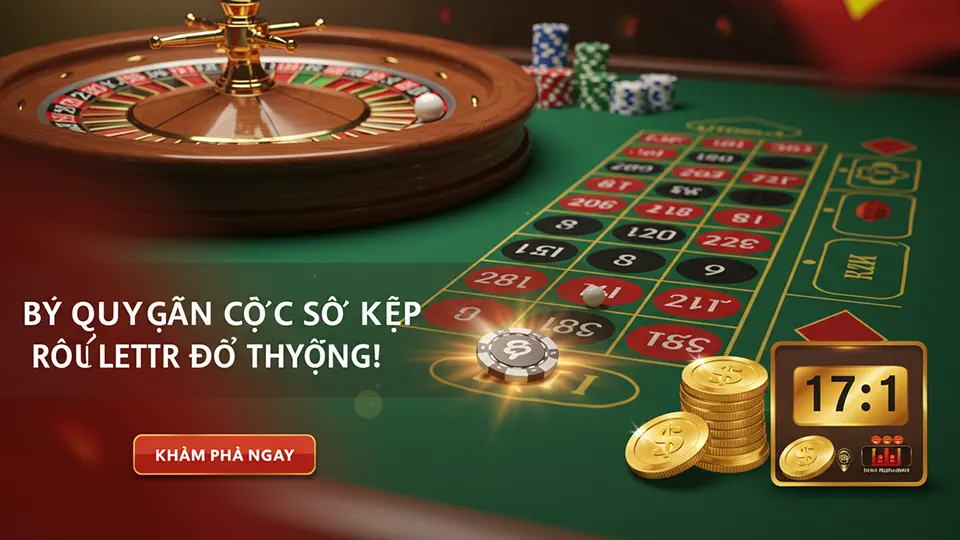 luật roulette cược số kép