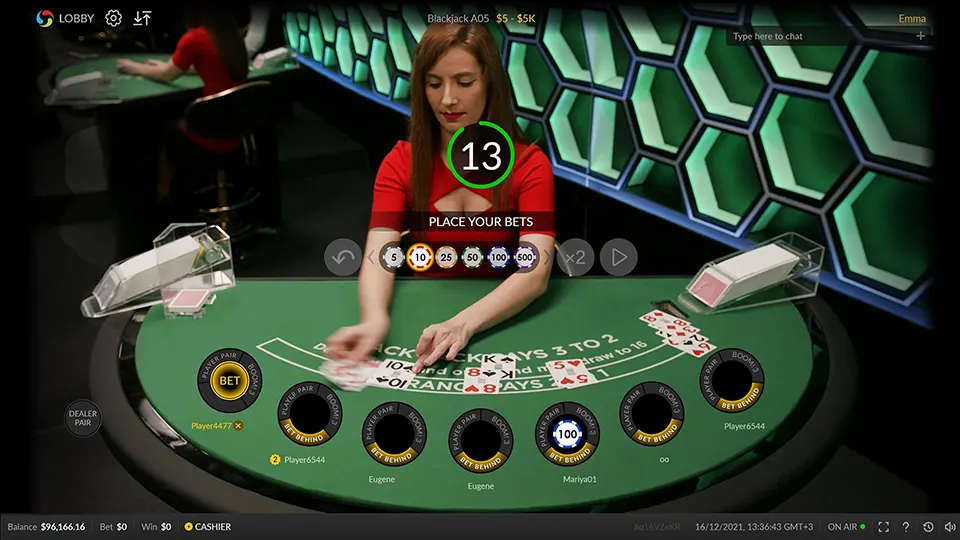 cá cược blackjack
