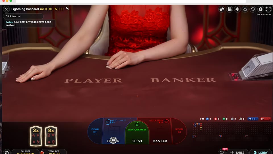 Thống kê và kết quả Baccarat