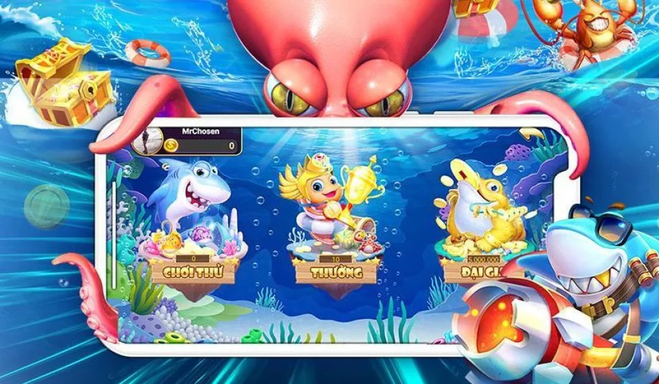 Cách chơi game bắn cá online